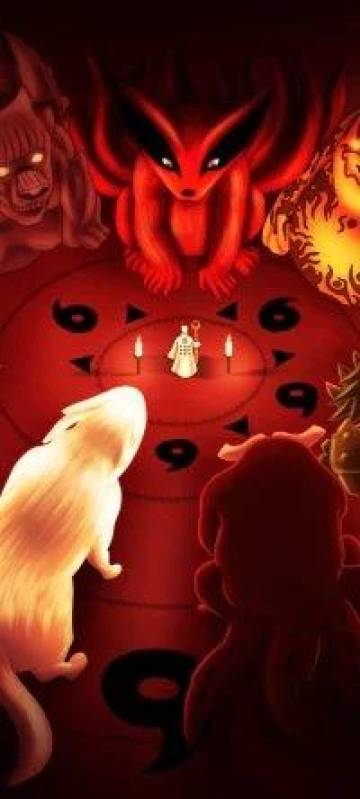 Naruto Nine Tails Cloak Wallpaper Page 53