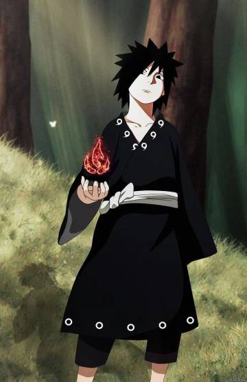 Naruto Sasuke Black Wallpaper Page 73