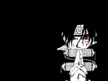 Naruto Sasuke Black Wallpaper Page 76