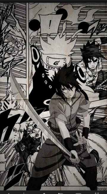 Naruto Comic Style Wallpaper Page 46