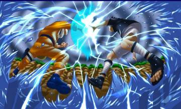 Naruto Rasengan Vs Sasuke Chidori Wallpaper Page 50