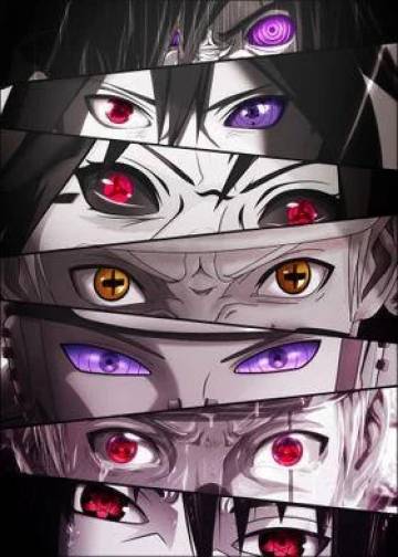 Naruto Shippuden Eyes Wallpaper Page 1