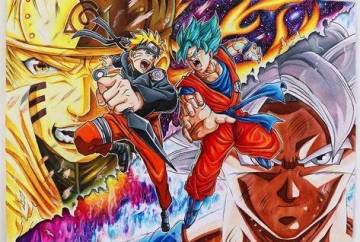 Naruto Vs Dbz Wallpaper Page 46