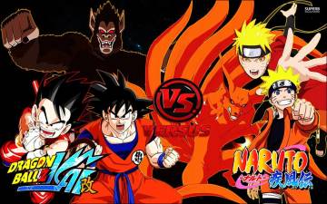 Naruto Vs Dbz Wallpaper Page 89