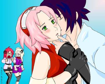 Naruto Kiss Sakura Wallpaper Page 29