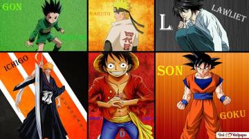 Dragon Ball One Piece Naruto Wallpaper Page 51
