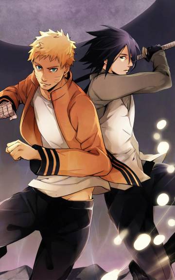 Naruto And Sasuke Mobile Wallpaper Page 32
