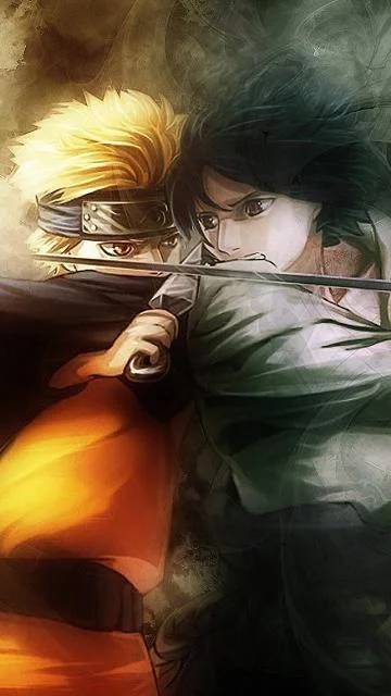 Naruto And Sasuke Mobile Wallpaper Page 41