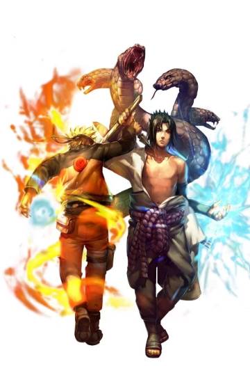 Naruto And Sasuke Mobile Wallpaper Page 63
