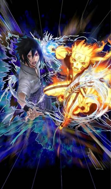 Naruto And Sasuke Mobile Wallpaper Page 22