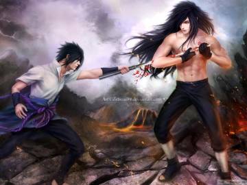 Naruto And Sasuke Vs Madara Wallpaper Page 22