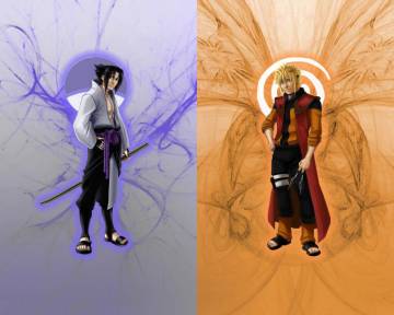 Naruto Hokage Vs Sasuke Hokage Wallpaper Page 10