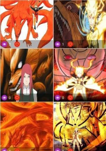 Naruto Kyuubi Form Wallpaper Page 95