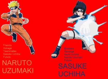 Naruto Uzumaki And Sasuke Uchiha Wallpaper Page 97