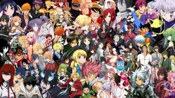 Anime Collage Avatar Dbz Naruto Bleach Deathnot Wallpaper Page 5