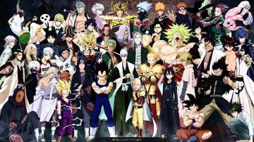 Anime Collage Avatar Dbz Naruto Bleach Deathnot Wallpaper Page 12