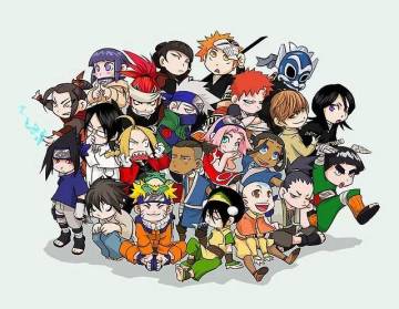 Anime Collage Avatar Dbz Naruto Bleach Deathnot Wallpaper Page 14
