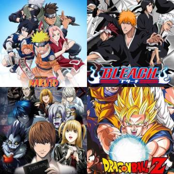Anime Collage Avatar Dbz Naruto Bleach Deathnot Wallpaper Page 51