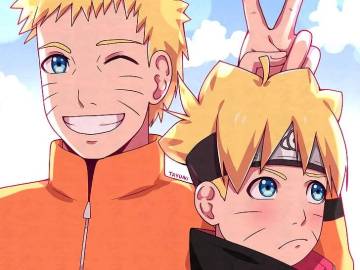 Boruto Uzumaki And Naruto Uzumaki Wallpaper Page 87