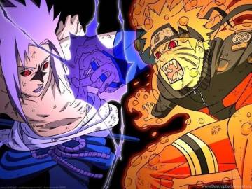 Download Wallpaper Bergerak Naruto Vs Sasuke Page 41