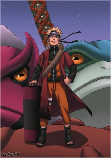 Epic Sage Naruto On Toad Wallpaper Page 9