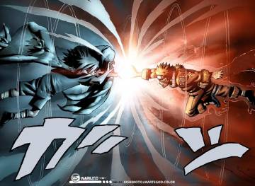 Final Valley Naruto And Sasuke Art Wallpaper Page 40