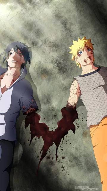 Final Valley Naruto And Sasuke Art Wallpaper Page 38