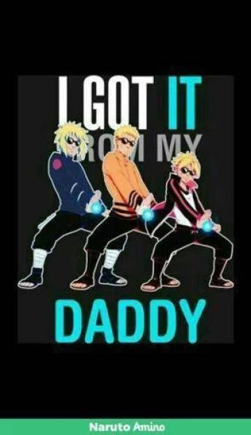 I Got It From My Daddy Naruto Wallpaper Page 5