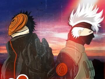 Kakashi And Obito Naruto Wallpaper Page 1
