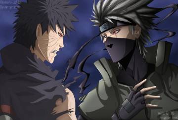 Kakashi And Obito Naruto Wallpaper Page 16