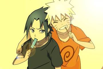 Kid Naruto And Sasuke Wallpaper Fight Desktop Hd Page 3