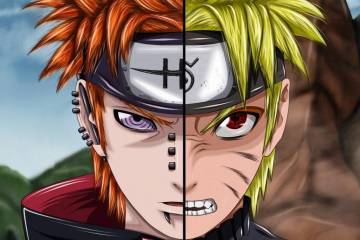 Kyuubi Naruto Vs Pain Wallpaper Page 59