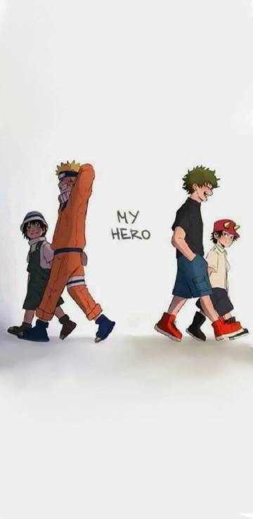 My Hero And Naruto Wallpaper Page 11