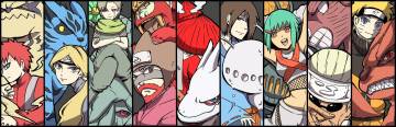 Naruto 9 Jinchuurikis Dual Monitor Wallpaper Page 13