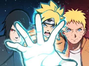 Naruto And Boruto And Sasuke Wallpaper Page 38