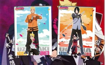 Naruto And Boruto And Sasuke Wallpaper Page 53