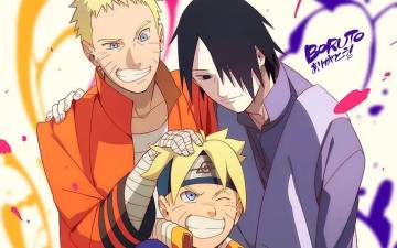 Naruto And Boruto And Sasuke Wallpaper Page 31