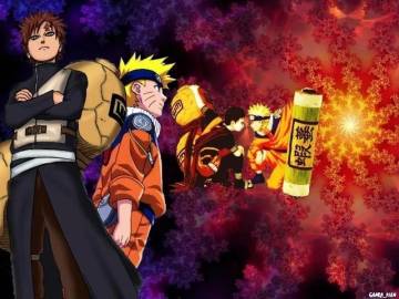 Naruto And Gaara Desktop Wallpaper Page 100