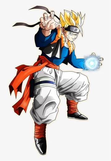Naruto And Goku Fusion Wallpaper Page 14