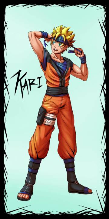 Naruto And Goku Fusion Wallpaper Page 48