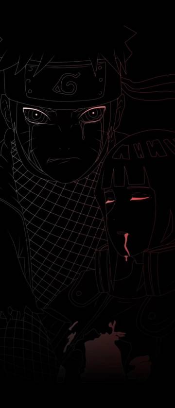Naruto And Hinata Black And White Wallpaper Page 20