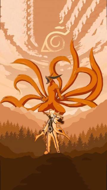 Naruto And Kyuubi Wallpaper Page 24