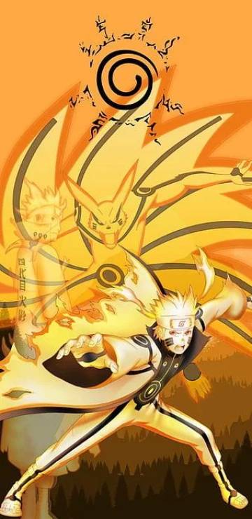Naruto And Minato Kyuubi Mode Wallpaper Page 17