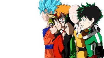 Naruto And My Hero Academia Wallpaper Page 7