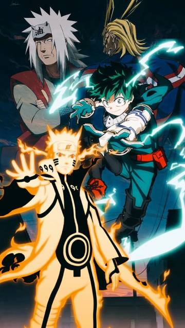 Naruto And My Hero Academia Wallpaper Page 9