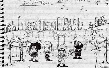 Naruto And Sasuke Chibi Wallpaper Page 35