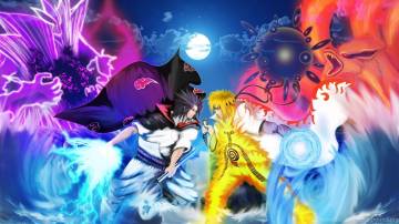 Naruto And Sasuke Dual Monitor Wallpaper 2560x1024 Page 31