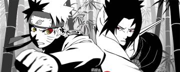 Naruto And Sasuke Dual Monitor Wallpaper 2560x1024 Page 13