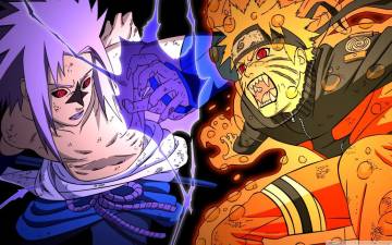 Naruto And Sasuke Dual Monitor Wallpaper 2560x1024 Page 58