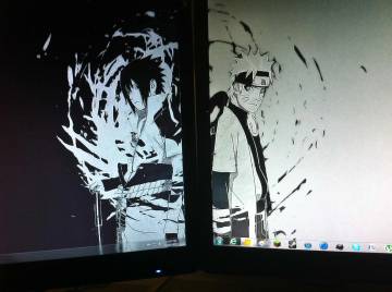 Naruto And Sasuke Dual Monitor Wallpaper Page 26